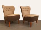 Artifort jaren 50 design club fauteuils Theo Ruth model 102, Huis en Inrichting, Fauteuils, Gebruikt, Ophalen