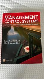 A. Merchant & A. Van der stede - management control systems, Boeken, Verzenden, Zo goed als nieuw, Management