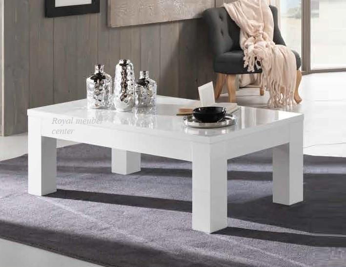 Salontafel Forever hoogglans wit zwart -SALE--, Huis en Inrichting, Tafels | Salontafels, Nieuw, Minder dan 50 cm, 50 tot 100 cm