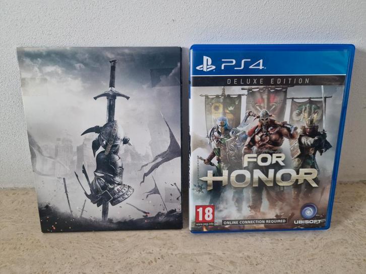 For Honor Deluxe Edition, Spelcomputers en Games, Games | Sony PlayStation 4, Zo goed als nieuw, Avontuur en Actie, 1 speler, Vanaf 18 jaar