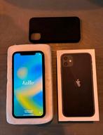 iPhone 11 - Zwart - 64GB - doos - hoesje+6 screenprotectors, Ophalen, Gebruikt, Zwart, 77 %