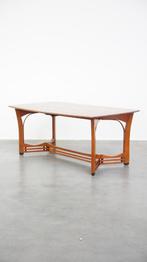 Art Nouveau design eetkamertafel van Schuitema, Huis en Inrichting, Ophalen, Gebruikt, 100 tot 150 cm, Design