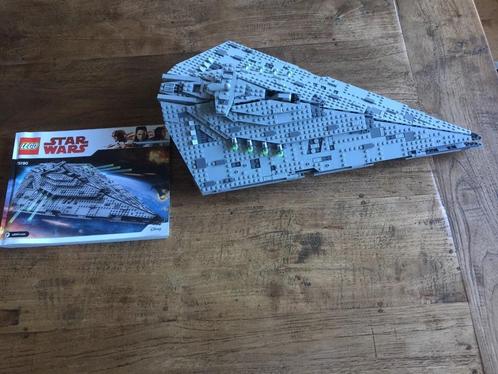 Lego Star Wars 75190 First Order Star Destroyer, Kinderen en Baby's, Speelgoed | Duplo en Lego, Zo goed als nieuw, Lego, Complete set