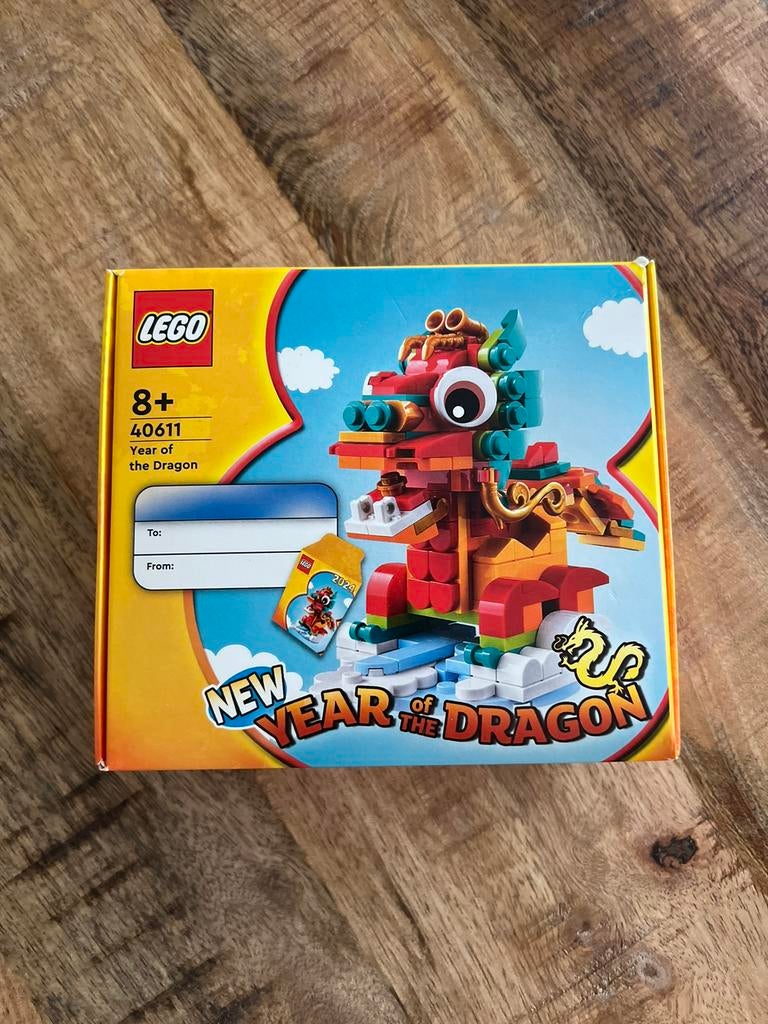 Lego Year of the dragon - 40611, Ophalen of Verzenden, Nieuw, Complete set, Lego