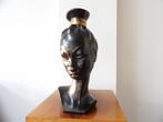 Art Deco Fifties Beeld Cortendorf, Vrouw Afrikaans 1, Antiek en Kunst, Kunst | Beelden en Houtsnijwerken, Ophalen of Verzenden