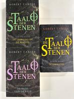 Robert Carter - De taal der stenen, boek 1, 2 en 3, Ophalen of Verzenden, Zo goed als nieuw, Robert Carter