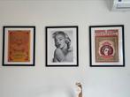 Gave posters in lijsten - wanddecoratie, Huis en Inrichting, Woonaccessoires | Lijsten, Ophalen of Verzenden, Zo goed als nieuw