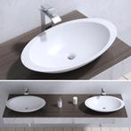 Waskom, wasbak, witte wastafel, opzetwastafel, wit, C-802, Verzenden, Nieuw, Wastafel