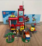 Lego City Brandweerkazerne 60320, Ophalen of Verzenden, Zo goed als nieuw, Complete set, Lego