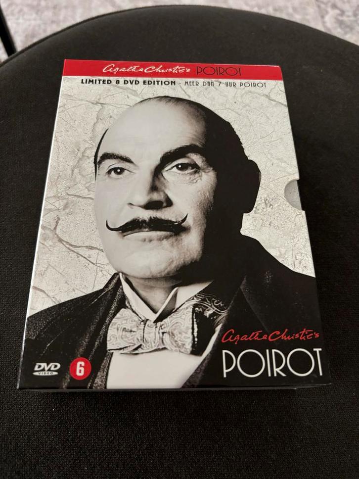 Kerst Sint Agatha Christie's Poirot - Limited 8 DVD Edition, Cd's en Dvd's, Dvd's | Tv en Series, Zo goed als nieuw, Thriller