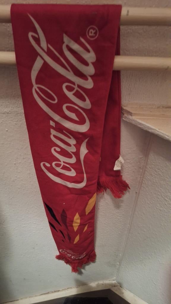 Coca-Cola Sjaal Duitsland Euro 2016, Ophalen of Verzenden, Gebruikt, Gebruiksvoorwerp