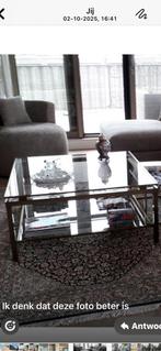 Salon tafel 1 mtr bij 1 mtr, Ophalen, 50 tot 100 cm, Vierkant, Minder dan 50 cm