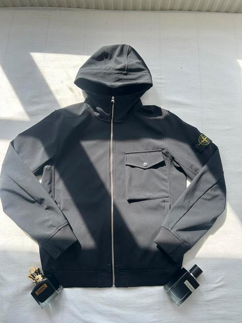 Stone island softshell, Kleding | Heren, Jassen | Zomer, Nieuw, Maat 48/50 (M), Zwart, Verzenden
