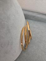 Stainless steel armbandjes YsL, Sieraden, Tassen en Uiterlijk, Armbanden, Ophalen of Verzenden, Nieuw, Goud, Staal