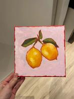 Schilderij zelfgemaakt, Antiek en Kunst, Kunst | Schilderijen | Modern, Verzenden