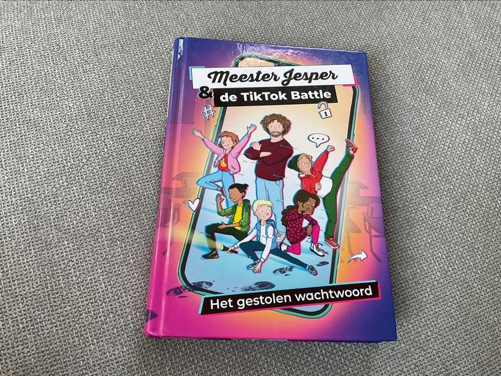 Jesper Hesseling - Meester Jesper & de TikTok Battle, Boeken, Kinderboeken | Jeugd | 10 tot 12 jaar, Zo goed als nieuw, Ophalen of Verzenden