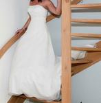 Trouwjurk van Amélie maat 38, Ophalen of Verzenden, Zo goed als nieuw, Wit, Trouwjurk