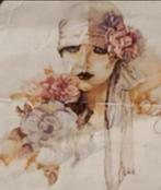 LANARTE BORDUURPAKKET THE BRIDE SARA MOON, Hobby en Vrije tijd, Borduren en Borduurmachines, Verzenden, Nieuw, Handborduren, Borduurpakket