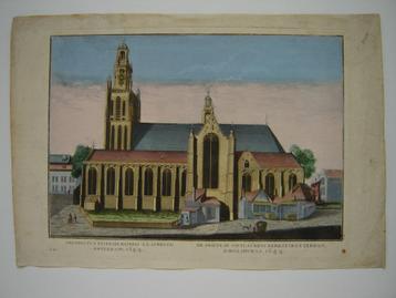 Rotterdam, Laurenskerk, met spits vóór het jaar 1621 beschikbaar voor biedingen