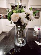 Glass tall vase, Ophalen of Verzenden, Zo goed als nieuw