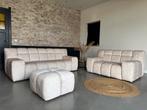 Crème Taupe set -  als nieuw! 2 maanden oud, Huis en Inrichting, Banken | Bankstellen, 250 tot 300 cm, Xx, Xx, 75 tot 100 cm