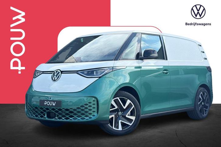 Volkswagen ID. Buzz Cargo 286pk Anniversary Edition 79 kWh |, Auto's, Bestelauto's, Bedrijf, Te koop, 360° camera, ABS, Achteruitrijcamera