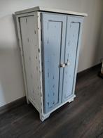 Te koop klein blauw kastje, Huis en Inrichting, Ophalen, Minder dan 50 cm, Zo goed als nieuw, 25 tot 50 cm