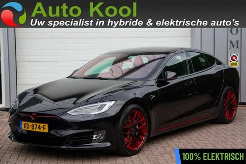 Tesla Model S 75D Panorama Autopilot UNIEK, Auto's, Tesla, Bedrijf, Te koop, Model S, 360° camera, 4x4, ABS, Achteruitrijcamera