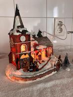 kerst tafereeltje + verlichting, Diversen, Kerst, Ophalen of Verzenden, Zo goed als nieuw