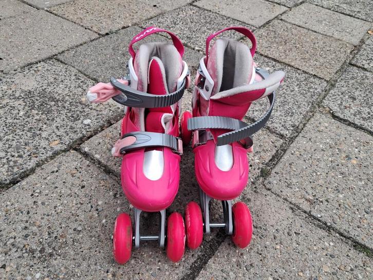 Nijdam 3-in-1 Skeelers, Maat 25-28 Verstelbaar, Kinderen en Baby's, Speelgoed | Buiten | Rolschaatsen, Zo goed als nieuw, Kinderen
