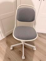 ÖRFJÄLL Kinderbureaustoel, wit/Vissle lichtgrijs, Huis en Inrichting, Bureaustoelen, Ophalen, Zo goed als nieuw, Wit, Bureaustoel