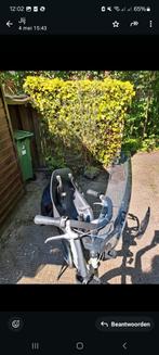 Urban Iki voorzitje met windscherm, Fietsen en Brommers, Fietsaccessoires | Fietsstoeltjes, Ophalen, Gebruikt