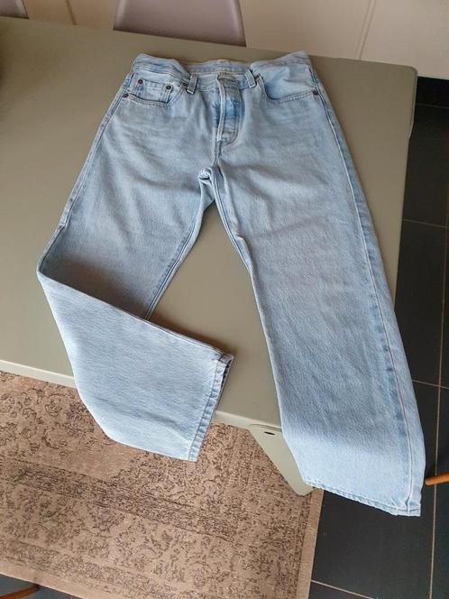 Levi's model 501,, Kleding | Heren, Spijkerbroeken en Jeans, Zo goed als nieuw, Overige jeansmaten, Blauw, Ophalen of Verzenden