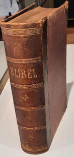 Zeldzame Statenbijbel WoltersGroningen 1899 met illustraties, Ophalen of Verzenden, Bijbel