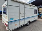 Adria Altea 430 PH Thule zakluifel vastbed,Middenzit, Caravans en Kamperen, Caravans, Standaardzit, Luifel, Omvormbare zithoek