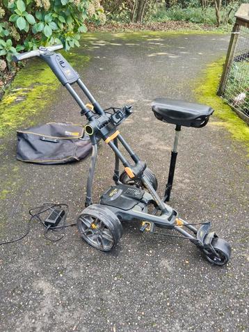 POWAKADDY C2I ELECTRISCHE GOLFKAR MET STOEL EN TAS  beschikbaar voor biedingen