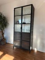 Stalen Bronx vitrinekast, Huis en Inrichting, Ophalen, Gebruikt, 200 cm of meer, 50 tot 100 cm