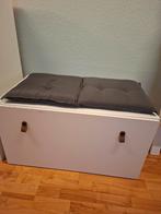 SMÅSTAD Speelgoedkist met Zitplek - 90x52x48 cm, Ophalen, Overige typen, Zo goed als nieuw, Minder dan 100 cm