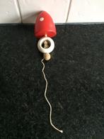 Vintage houten tol paddestoel jaren 50, Antiek en Kunst, Ophalen of Verzenden