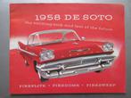 1958 DESOTO Prestige brochure, Engels, Ophalen of Verzenden, Zo goed als nieuw, Overige merken