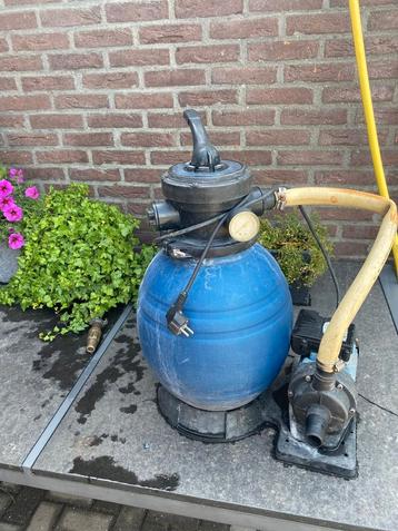 Zandfilterpomp werkt niet, maar misschien lukt het jouw wel beschikbaar voor biedingen