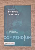 Burgerlijk Procesrecht - 23ste druk - Compendium, Boeken, Studieboeken en Cursussen, Ophalen of Verzenden, Zo goed als nieuw, WO