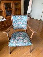 2 eiken retro fauteuils rookstoel oude stoel, Ophalen
