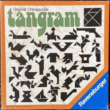 Vintage Tangram spel van Ravensburger, compleet met boekje. beschikbaar voor biedingen