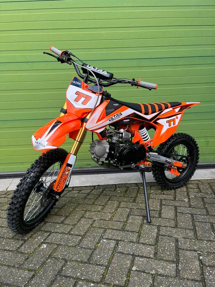 Ultra Pitbike Crossmotor 125cc 4-takt Schakel, Nieuw, Fietsen en Brommers, Brommers | Crossbrommers, Nieuw, Overige merken, Ophalen