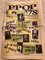 PINKPOP 1978 krant THIN LIZZY Journey LINK WRAY John Peel, Ophalen of Verzenden