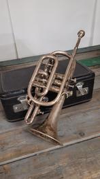 Vintage Cornet Trompet met Koffer, Ophalen, Gebruikt, Overige typen, Met koffer
