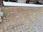 Knikarmscherm 4 meter met bevestigingsplaten, Ophalen of Verzenden, Gebruikt, Overige typen