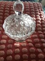 kristallen bonbonschaaltje op zilveren voet, Antiek en Kunst, Ophalen of Verzenden