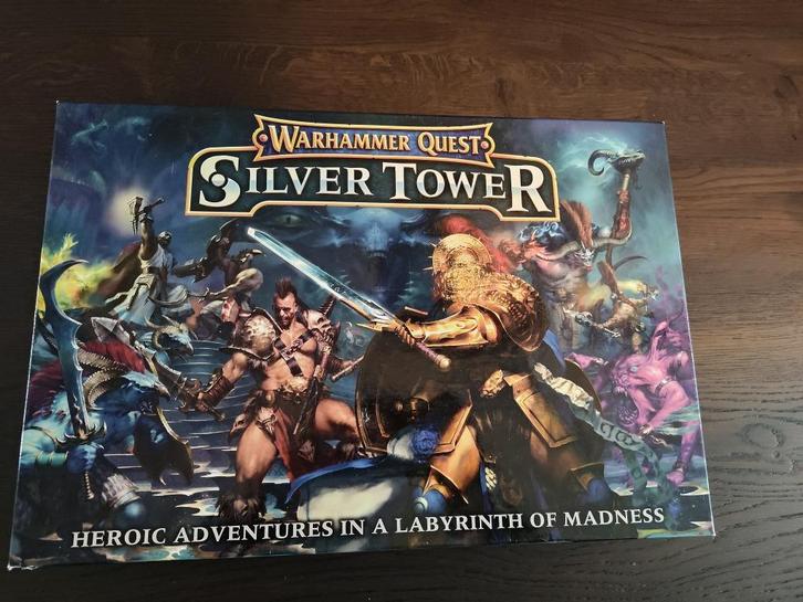 Warhammer Quest Silver Tower, Hobby en Vrije tijd, Wargaming, Gebruikt, Warhammer, Geverfd, Ophalen of Verzenden